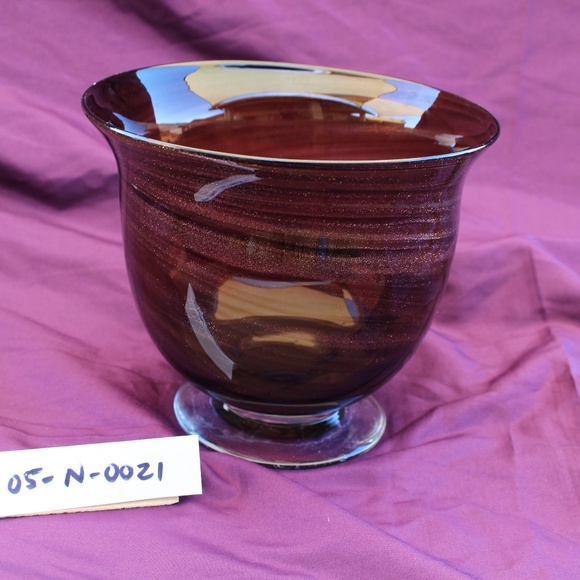 Other - **LAST CHANCE** Brown & Gold Glitter Candy Dish